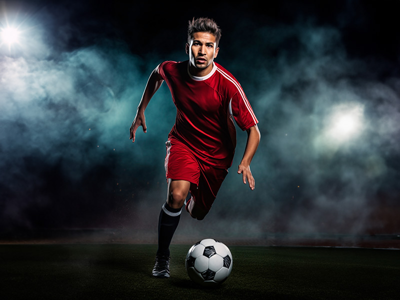 胜利上半场4-0领先！C罗送助攻菲利克斯精彩挑射破门！